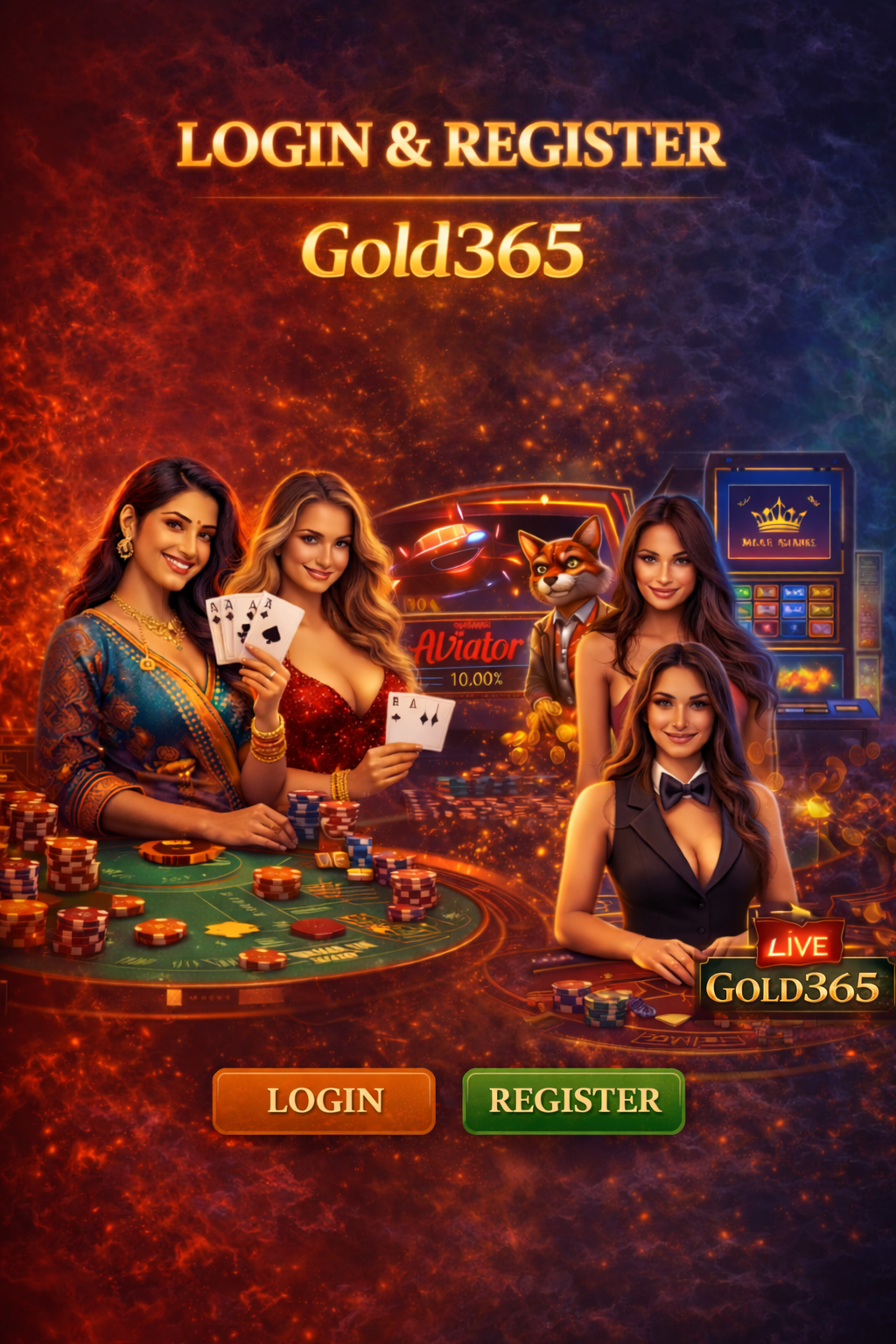 casino glamour with gaming options
